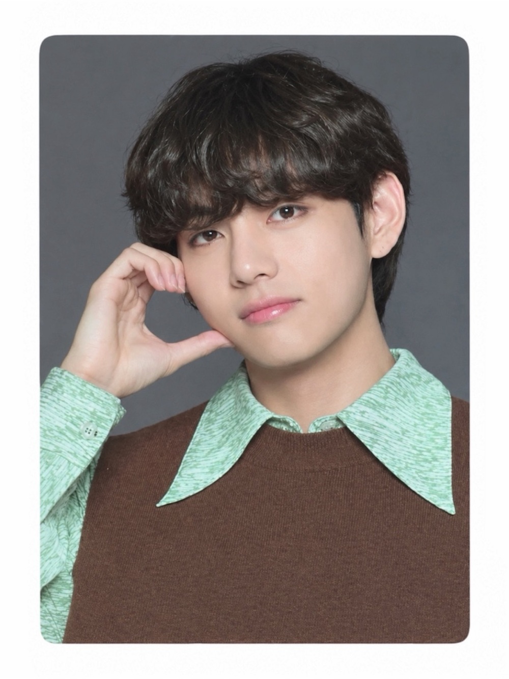 BTS 2021 MUSTER SOWOOZOO MINI PHOTO CARD V 5/8 - BRAND NEW